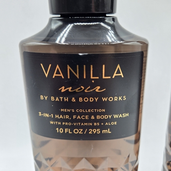 Bath & Body Works Vanilla Noir 3-in-1 Body Wash Bundle Set - Picture 3 of 4